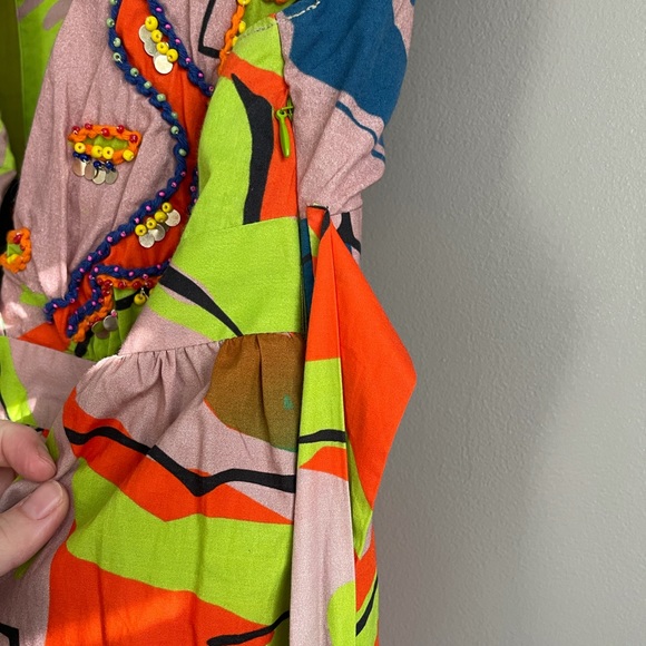 Roopa Pemmaraju Nerida Midi Dress - Anthropologie - Picture 12 of 14